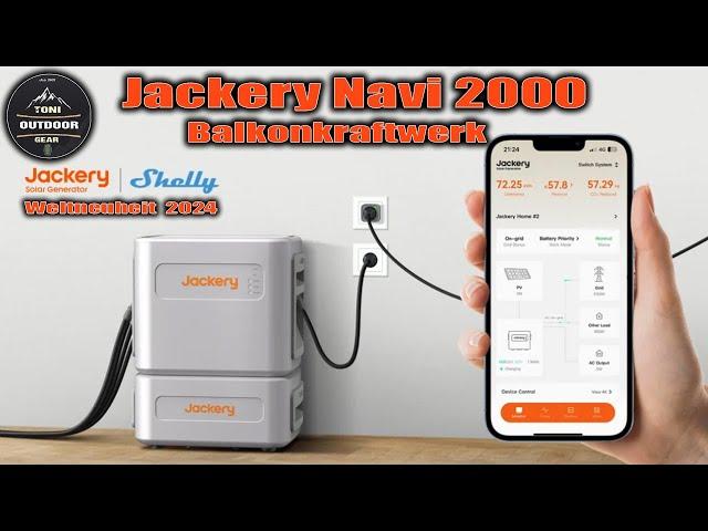 Jackery Navi 2000 Balkonkraftwerk Weltpremiere InterSolar 2024 München #jackery #balkonkraftwerk