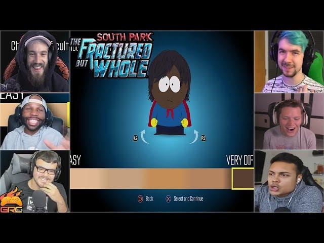 Gamers Reactions to Choosing Difficulty | South Park™: The Fractured But Whole