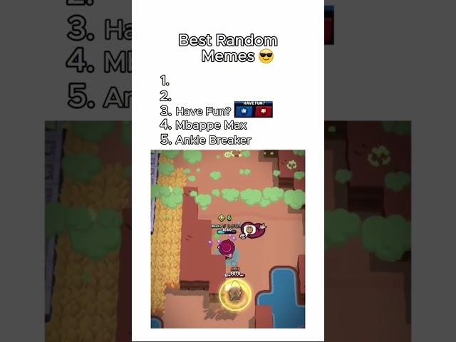 Top 5 Random Memes in Brawl Stars