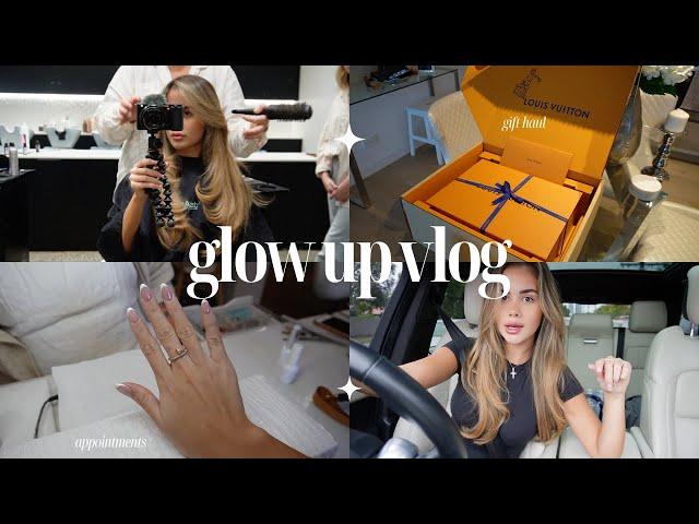 VLOG | Glow Up With Me For My Birthday, Gift Unboxing & Fashion Nova Haul