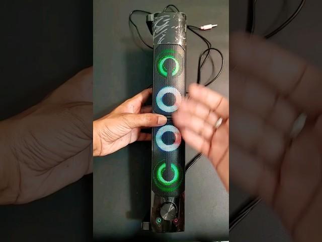 zebronics zeb wonder Bar 10 2in1 RGB light speaker unboxing #zebronics #zebwonderbar10 #wonderbar10