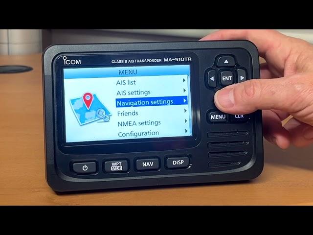 Overview of the Icom MA-510TR Class B AIS Transponder