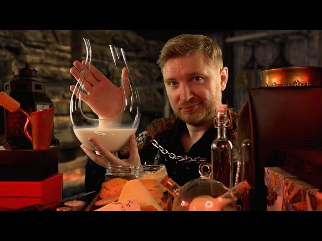 ASMR - Medieval Merchant Roleplay (Rare Beverage Trader)