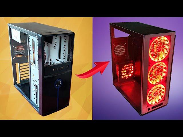 PC CASE MODDING armoRED | Моддинг кейса ПК