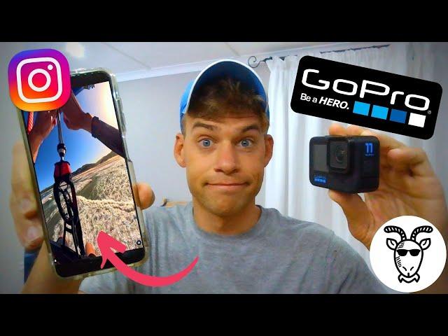 BEST GoPro Settings For Filming Instagram REELS 2023 | GoPro HERO 11 Black