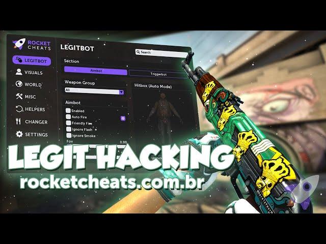 CS:GO LEGIT HACKING RUMO AO GLOBAL (rocketcheats.com.br)