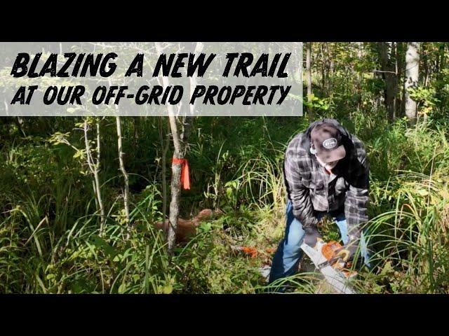 How to Blaze New Trails with a Chainsaw, Weed Whacker, and Log Ox @LogOXUSA