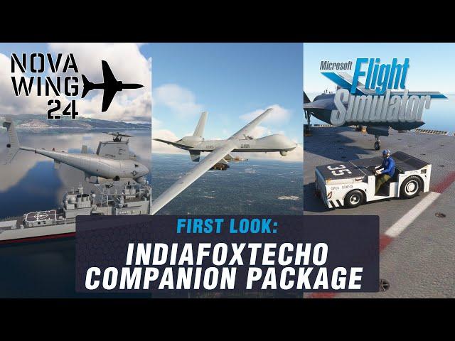 IndiaFoxtEcho Simulations Companion Package - Microsoft Flight Simulator Add On First Look!