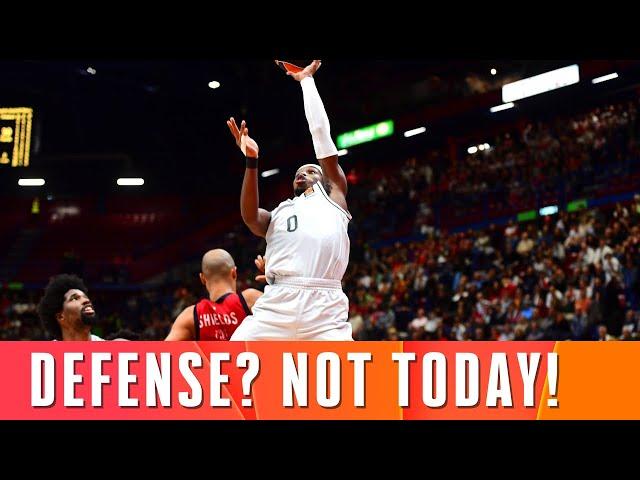 A Man Possessed | TJ SHORTS Lights Up Milan's DEFENSE | Armani MILAN vs Paris BASKETBALL