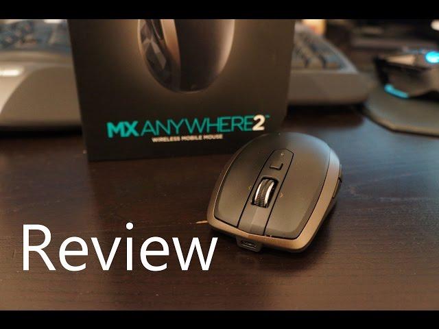 Review: Logitech MX Anywhere 2 - Akku / Bluetooth / Black Laser Maus (sogar auf Glas)