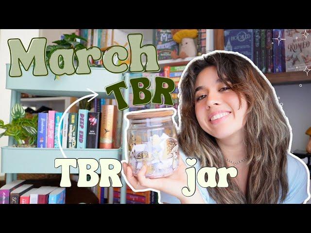 TBR jar prompts choose my March reads! ୨ৎ 