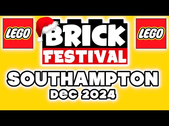 LEGO BRICK FESTIVAL - SOUTHAMPTON - DECEMBER 2024