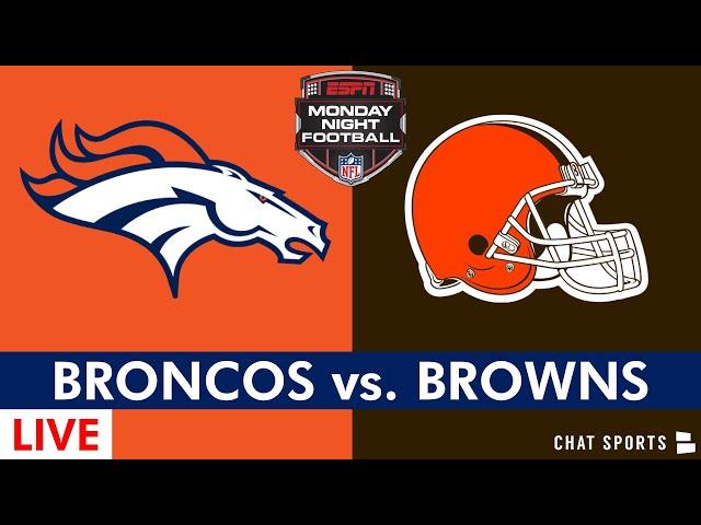 Broncos vs. Browns LIVE Streaming Scoreboard, Free Play-By-Play & Highlights | NFL Week 13 On ESPN