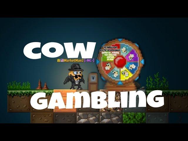 Gambling COWS In Pixel Worlds