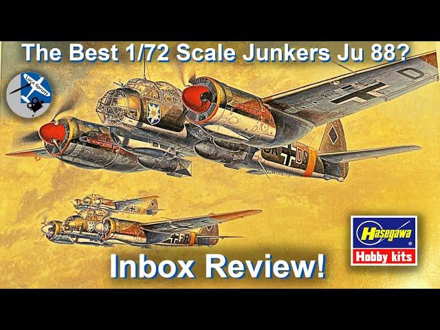 Hasegawa 1/72 Junkers Ju 88 A-4 Unboxing & Review: Is This The Best 1/72 Ju 88 Model Kit?