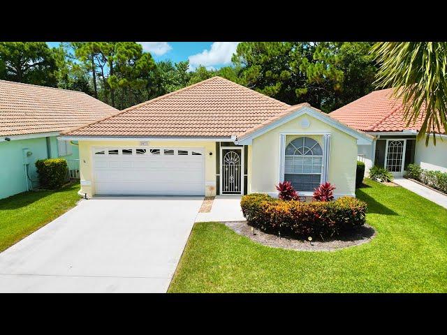 Affordable Home Available in Charter Club in Calm Palm City, Florida