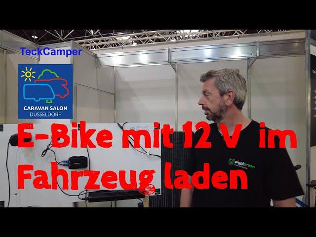 Caravan Salon 2024, E-Bike Ladegerät für 12 V Steckdose