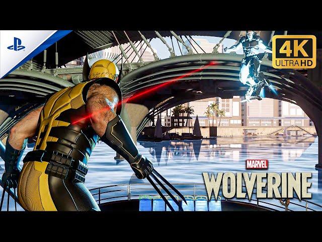 Marvels Wolverine Gameplay Leak Ship Fight Mission 4K Ultra HD Graphics