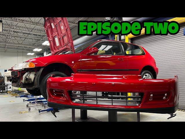 All-Original 1994 Honda Civic Si EH3 - Restore Refinish & Reassemble | Part 2