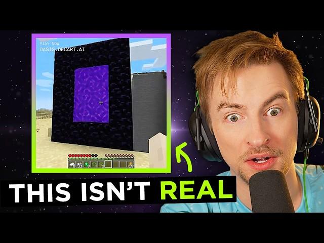 AI MINECRAFT is the CRAZIEST GAME I'VE EVER PLAYED