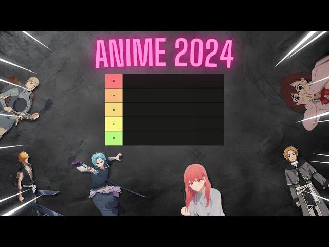 Anime 2024 tierlist