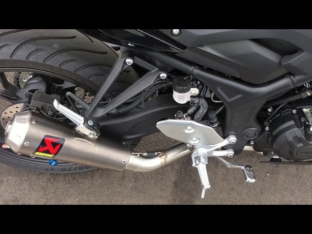 Yamaha MT03 | Akrapovic Full Exhaust System