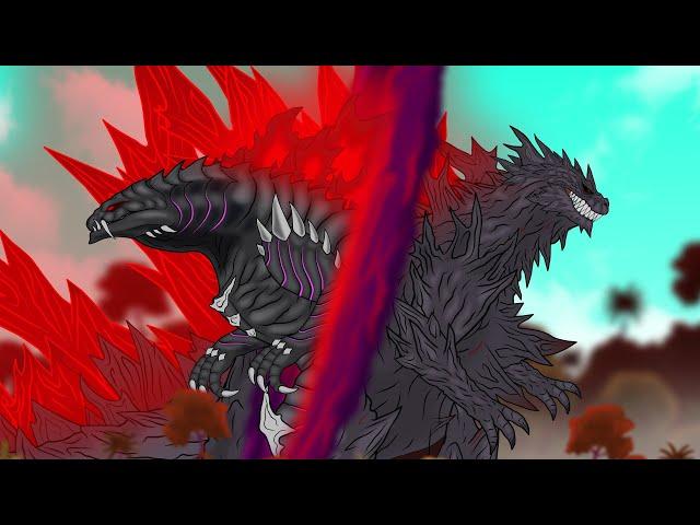 EPIC BATTLE!! : Ultimate Voidzilla vs. Thorny Godzilla | PANDY Animation 77