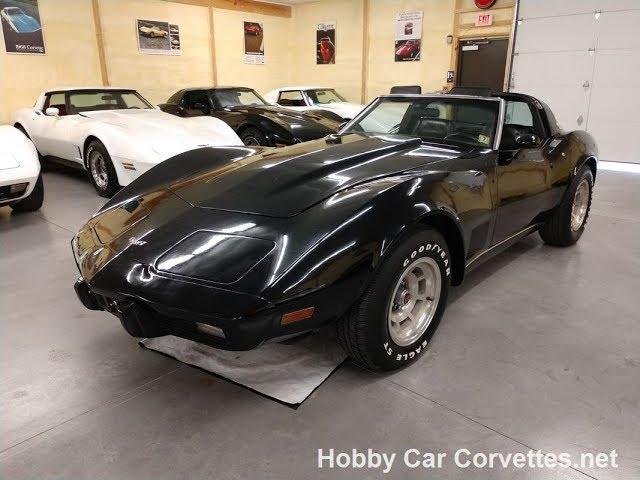 1979 Black Black Corvette 4spd T Top 45K Miles