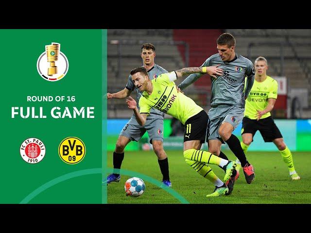 FC St. Pauli vs. Borussia Dortmund | Full Game | DFB-Pokal Round of 16