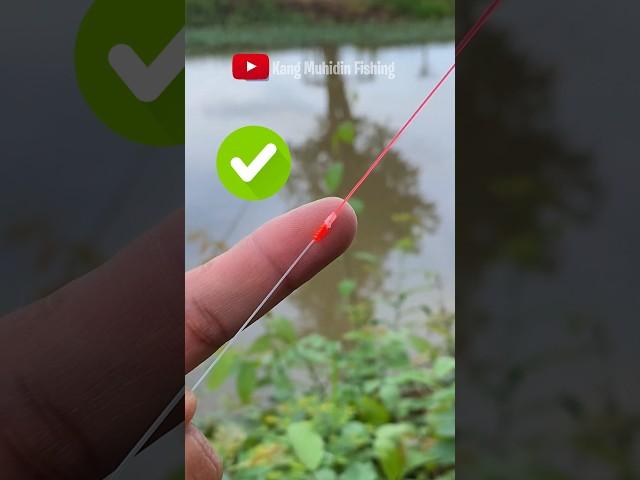 Strong Smooth Fishing Knot for Braid to Mono or Fluorocarbon Leader #fishing #fishingknot #tutorial