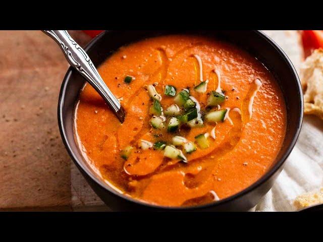 Gazpacho (Cold Spanish soup)