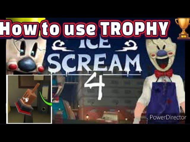 Ice Scream 4 How to use Trophy to open A/c Vent to escape Rod Factory horror gameplay #jumpscare