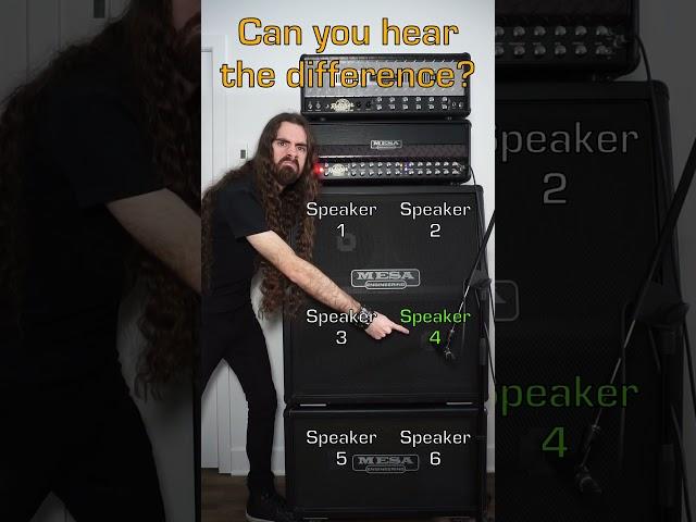 6 Speakers - Can you hear the difference?