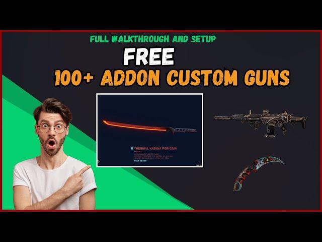 How To Create Add-On Weapons  For FiveM | Installation And Setup | 150+ Addon Weapons  Free | 2024