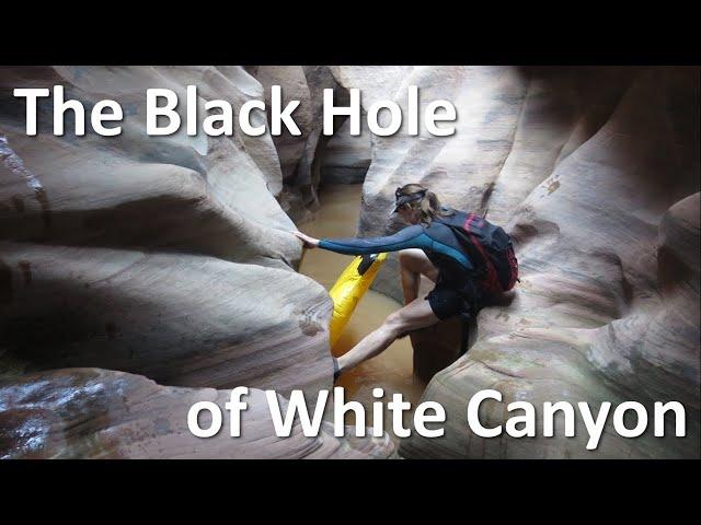 The Black Hole of White Canyon, Cedar Mesa, Utah