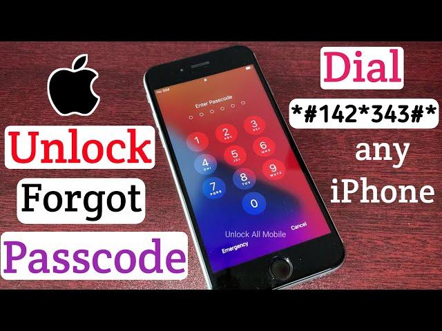 FREE.!! Unlock iPhone Forgot Passcode️Unlock iPhone Passcode 1000% Working any iPhone