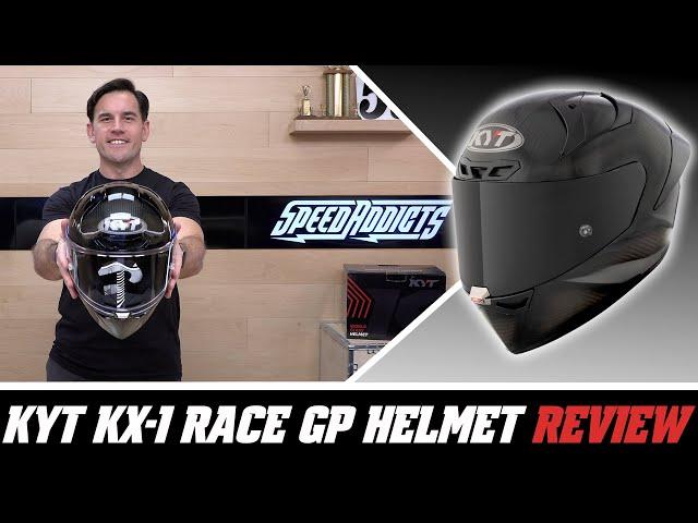 KYT KX-1 Race GP Helmet Review at SpeedAddicts.com