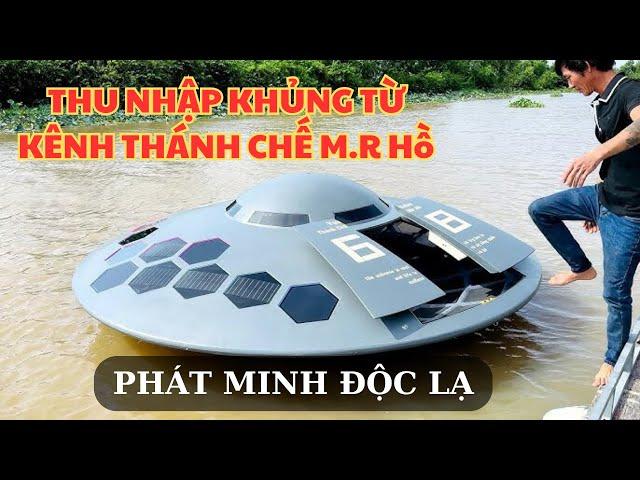 Thu Nhập khủng của kênh youtube thánh chế M.r Hồ