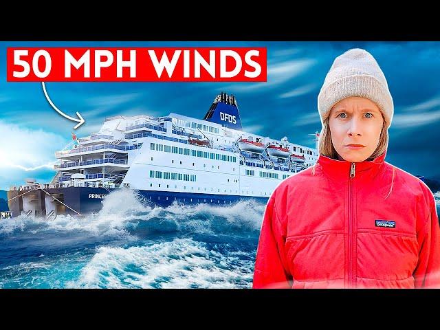 Taking An 18 Hour Ferry In A Storm (Holland to UK)