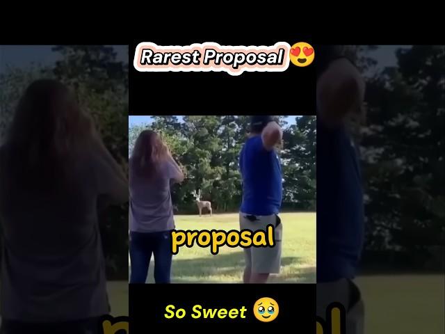 Once-in-a-Lifetime Proposal Caught on Camera! #shorts #youtubeshorts