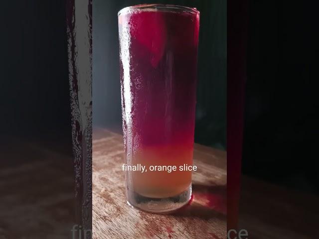 vodka beetjuice iced tea deliciously refreshing. #shorts #foodie #bartending #cocktail