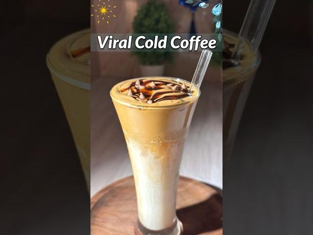 Viral Cold Coffee Recipe #coffee #recipe #shorts