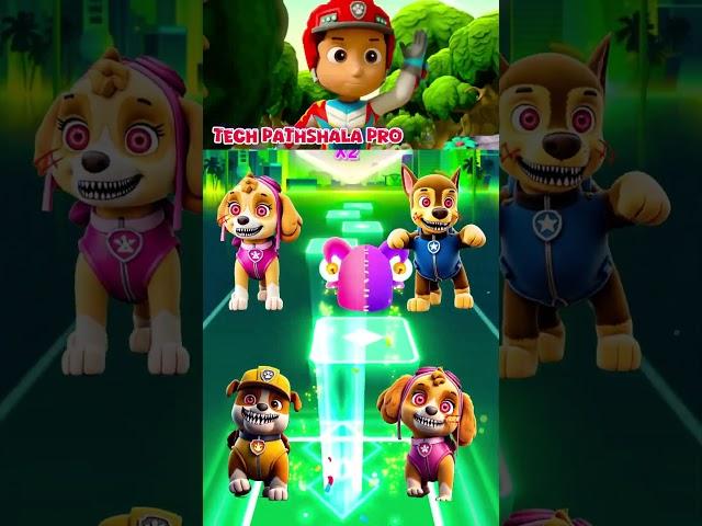 Paw Patrol Scary Chase vs Ryder x Coffin Dance _ Tiles Hop EDM Rush _coffindance _tileshop