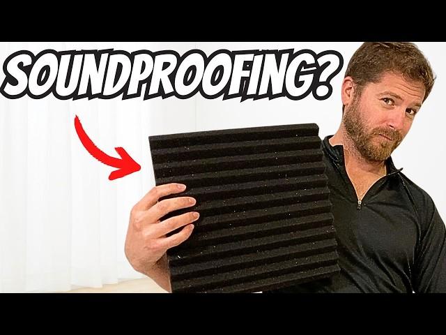 Does CHEAP Acoustic Foam Soundproof a Room?