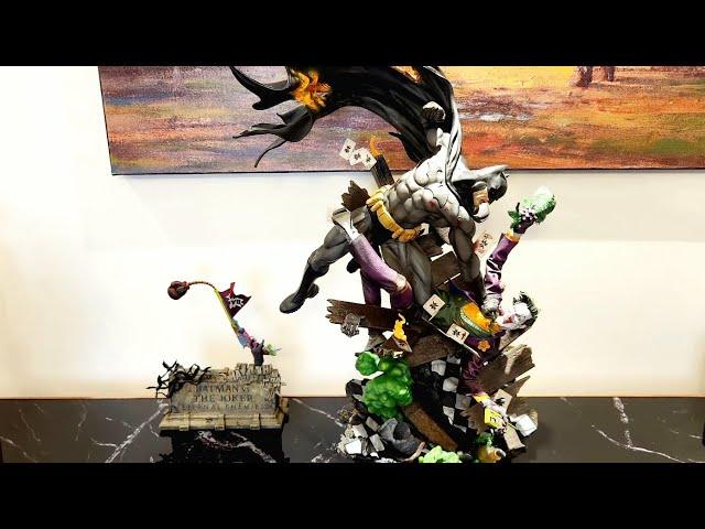 Sideshow Eternal Enemies Batman vs Joker Diorama