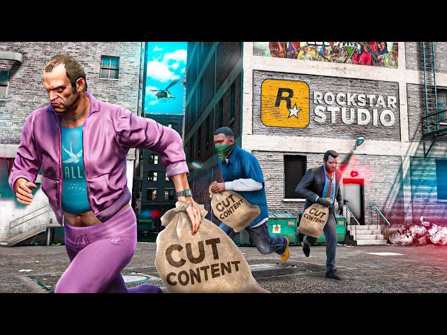 The Game Rockstar ALMOST Gave Us - New GTA 5 Cut Content Uncovered