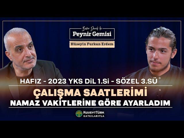 Sınava Çalışırken Sosyal Hayattan Kopmayın! | Bekir Develi ile Peynir Gemisi | Hüseyin Furkan Erdem