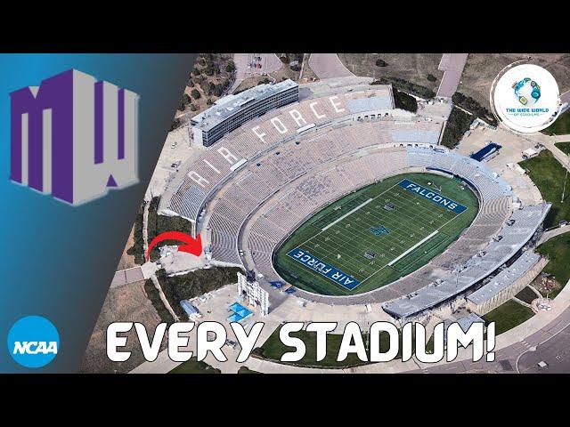 Mountain West College Football Stadiums!