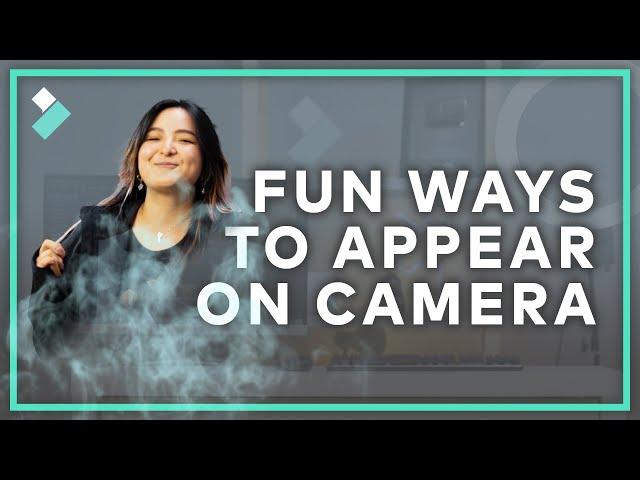 3 Ways to Appear On Camera that Everyone Should Know! | Wondershare Filmora Tutorial