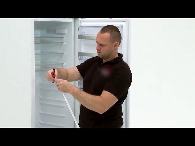 How to install your AEG door on door cabinet fridge - Vandenborre.be